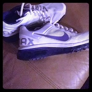 Women's Size 7 Lavender with Purple Swiss Air Max.